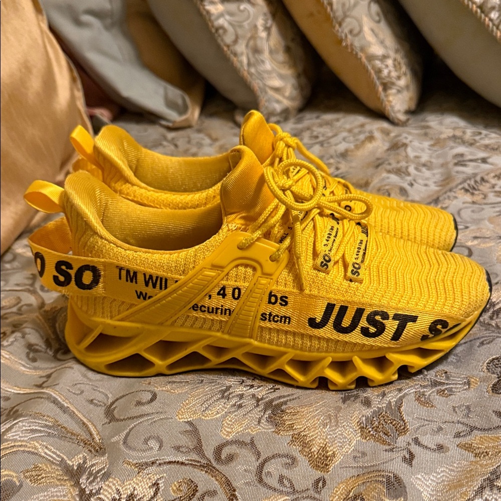 Vibrant Yellow Women's Sneakers